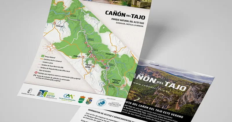 Flyer Cañón del Tajo